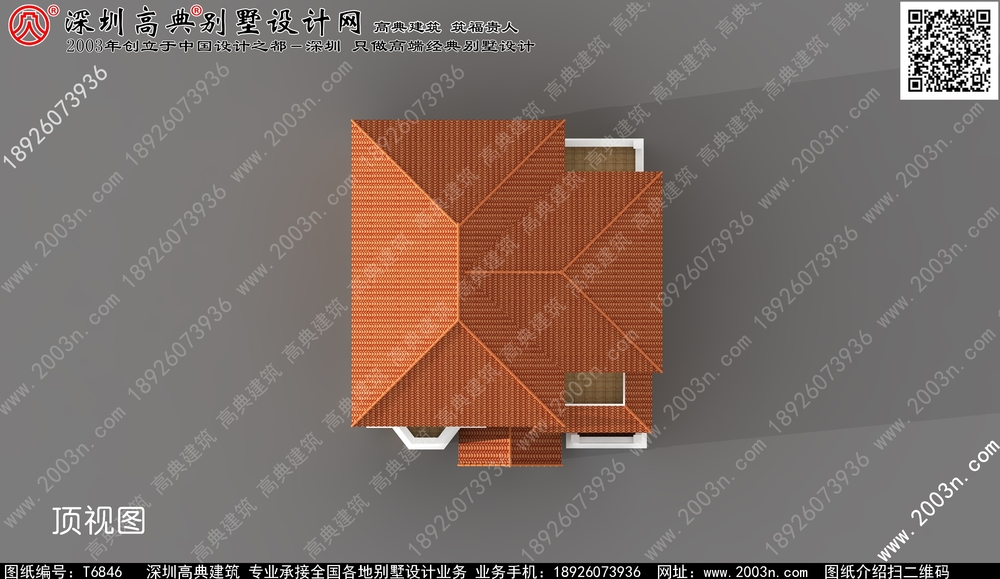 豪华复式三层别墅图片 - 一亩田盖房