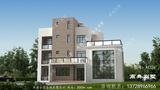 现代四层别墅设计图